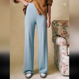 Sezane Blue Matthew Trousers